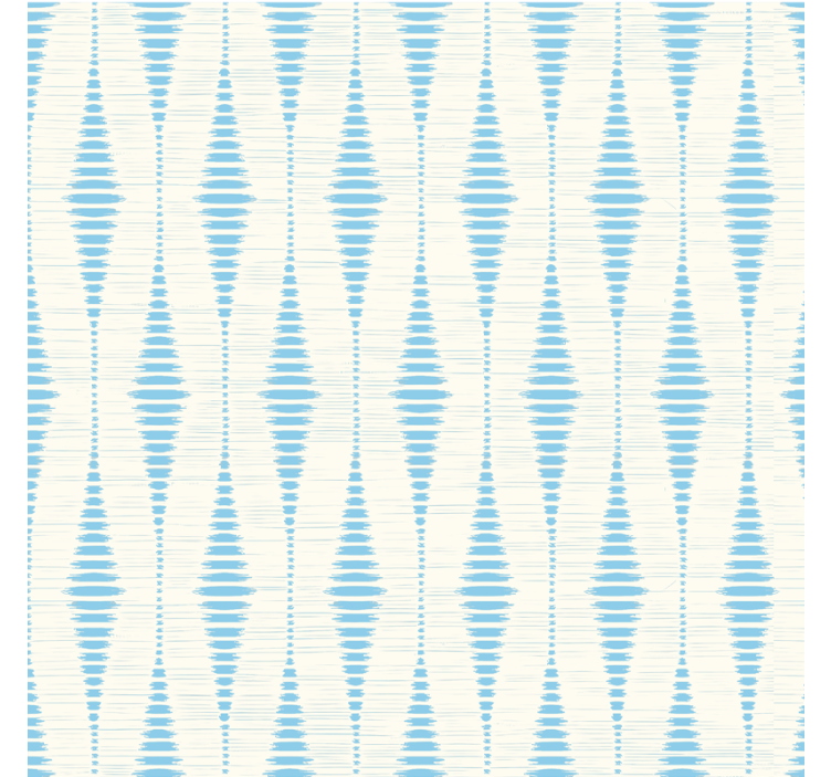 Blue blind light blue rabaul ikat - TenStickers