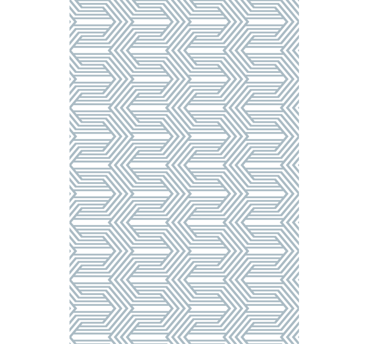 Blue blind blue background with white lines illusion - TenStickers