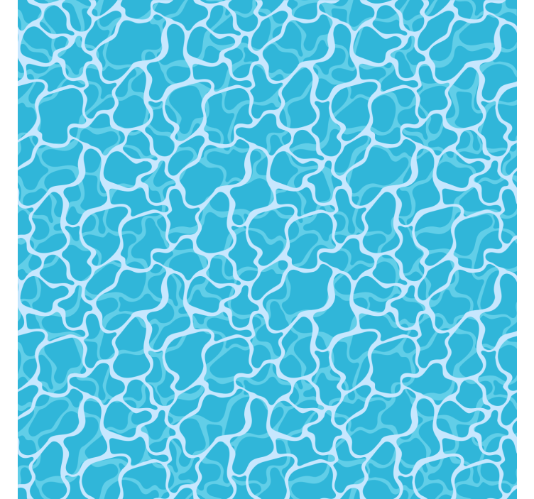 Blue blind fluid abstract designs - TenStickers