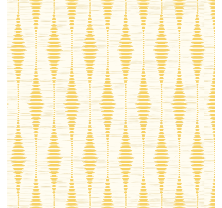 Modern blind yellow rabaul ikat - TenStickers