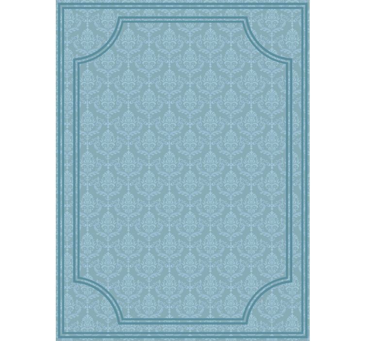 Blue blind in baroque style - TenStickers