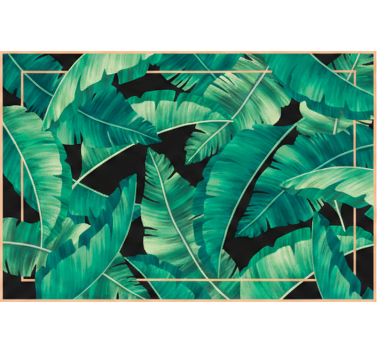 Green blind dark green foliage - TenStickers