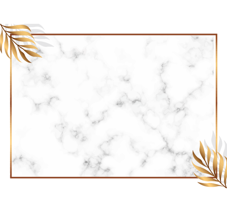 White blind luxury marble design - TenStickers