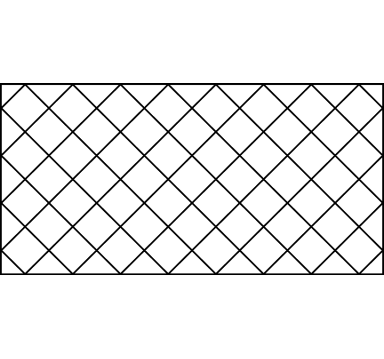 White blind with black and white nordic squares - TenStickers