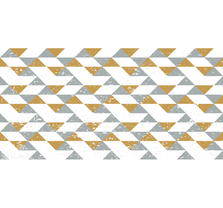 White blind kitchen geometric grunge - TenStickers