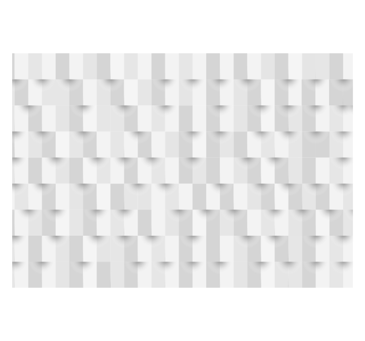 White blind geometric puzzle - TenStickers