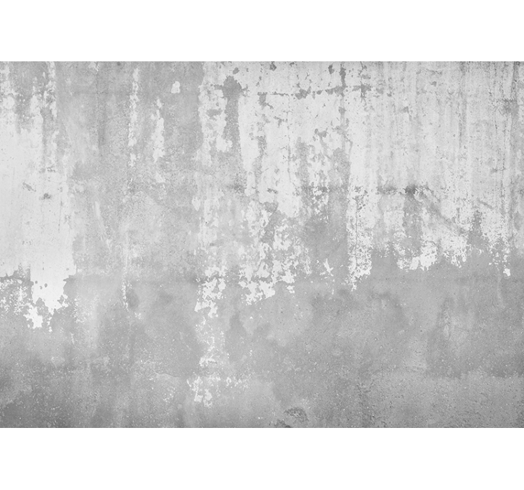 Grey blind concrete look wallpaper - TenStickers