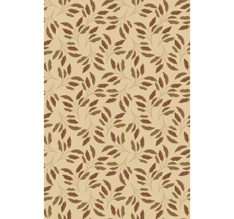 Leafy Elegance texture and pattern blind - TenStickers
