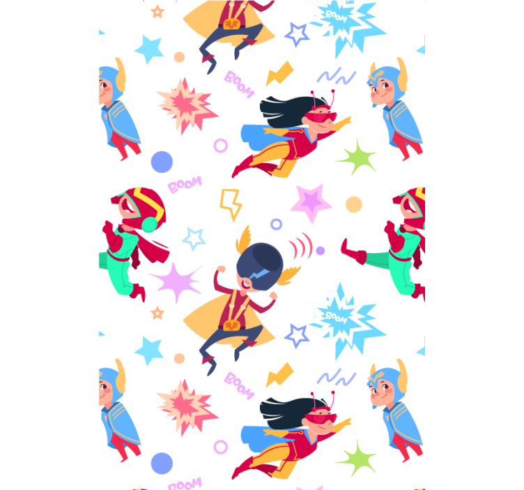 Heroic Journeys superhero blind - TenStickers