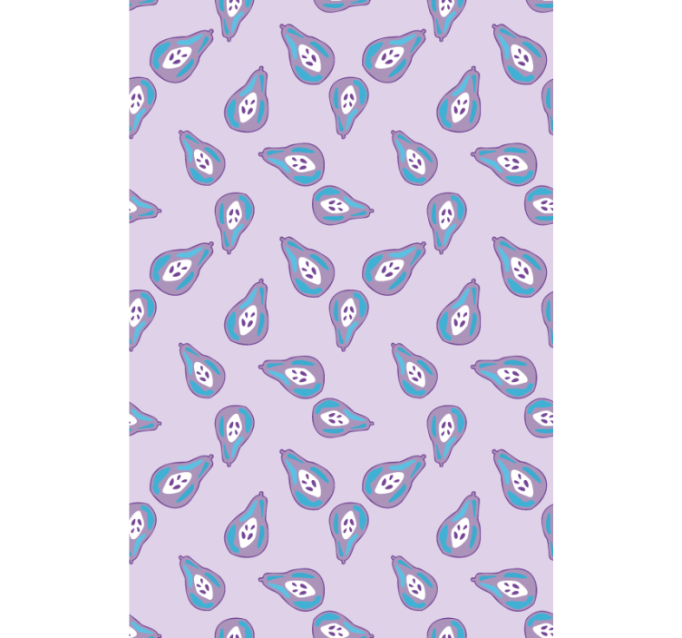 Playful Pear Pattern fruit and vegetable blind - TenStickers