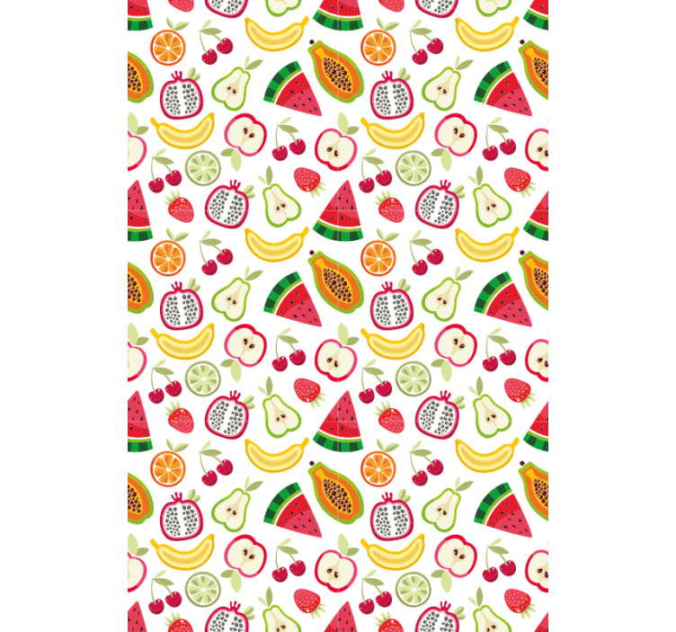 Fruity Pattern Design fruit and vegetable blind - TenStickers
