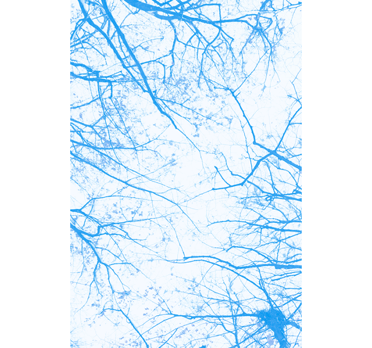 Azure Tree Limbs tree roller blind - TenStickers