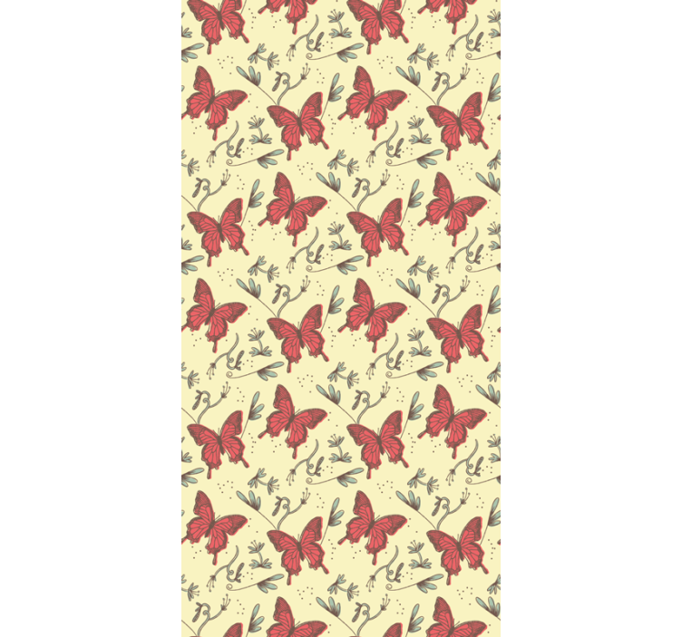 Garden Style butterfly blind - TenStickers