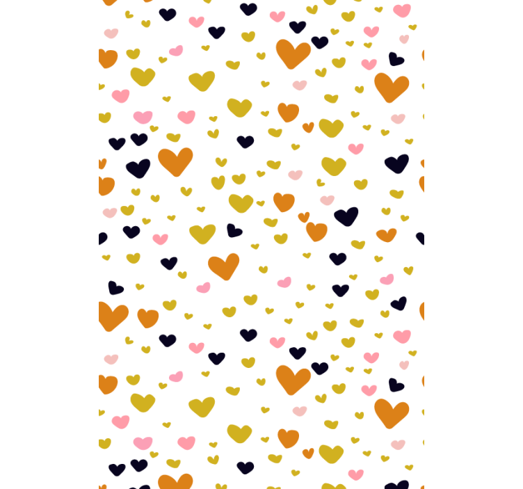 Romantic blind heart pattern shade - TenStickers