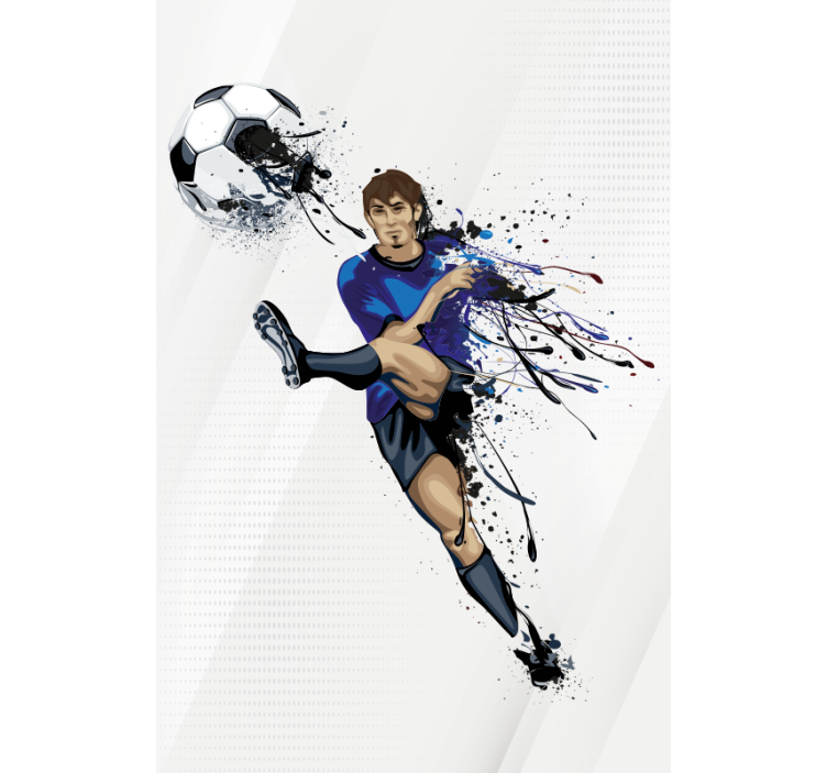 Sport blind action strike - TenStickers