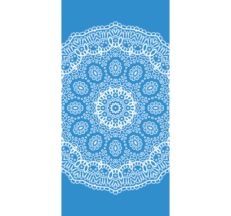 Mandala Lace Pattern Blind painting - TenStickers