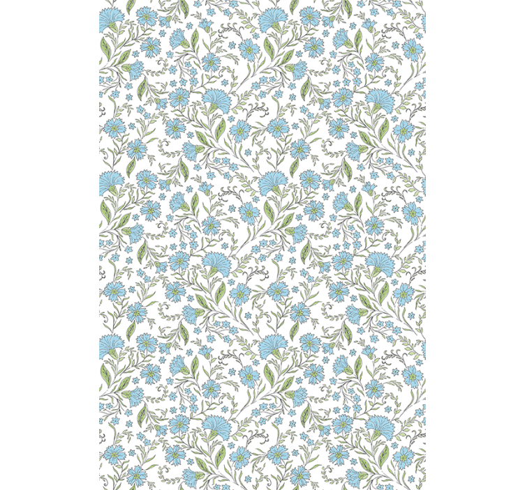 Floral Vine Pattern flowers and plant blind - TenStickers