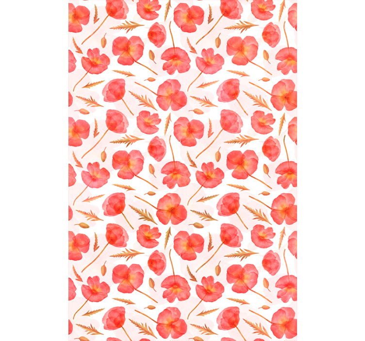 Delicate floral patterns flowers and plant blind - TenStickers