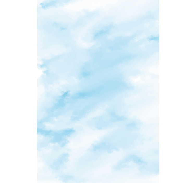 Blue blurry sky cloud blind - TenStickers