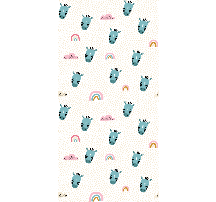 Cute zebras  Childrens blind - TenStickers