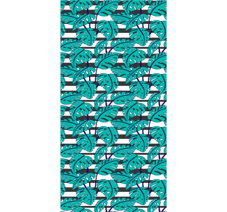 Lush leaf patterns flowers and plant blind - TenStickers