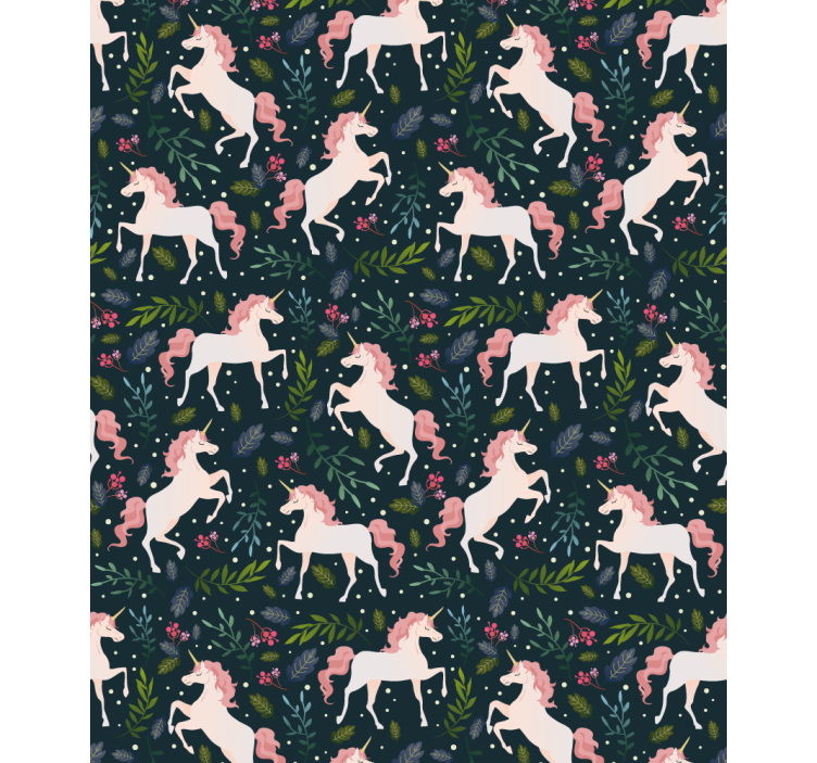 Realistic unicorn pattern childrens blind - TenStickers