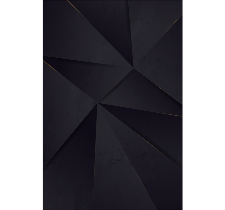 Geometric Black Motifs texture and pattern blind - TenStickers