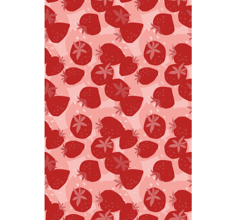 Strawberry Theme fruit and vegetable blind - TenStickers