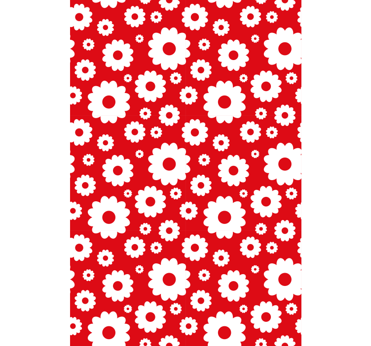 Delightful Botanical Motif flower blind - TenStickers