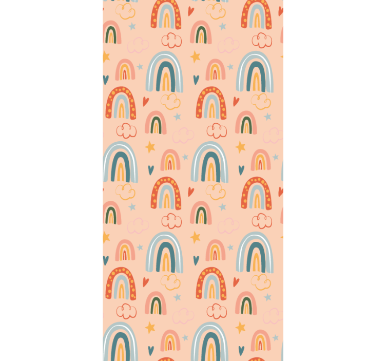 Rainbow pattern delight childrens blind - TenStickers