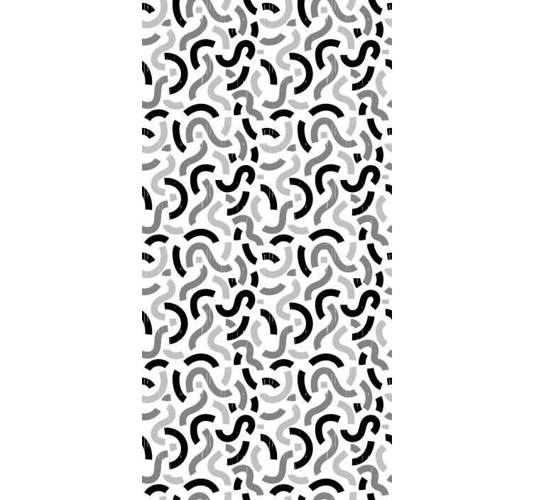 Abstract Curvy Patterns texture and pattern blind - TenStickers