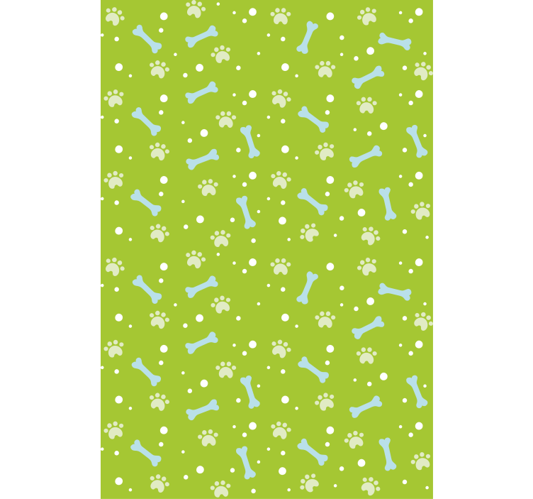 Paw Print Pattern animal blind - TenStickers