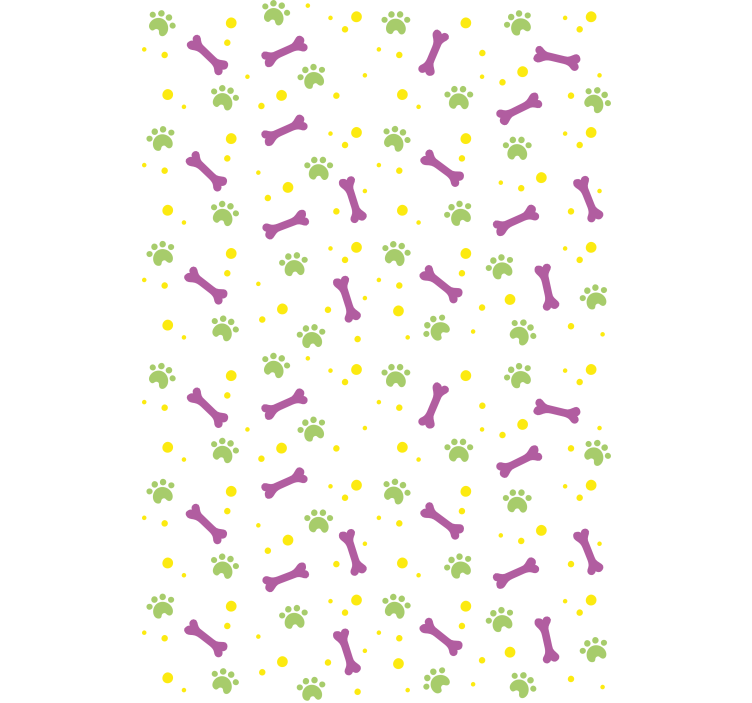 Paws and bones animal blind - TenStickers