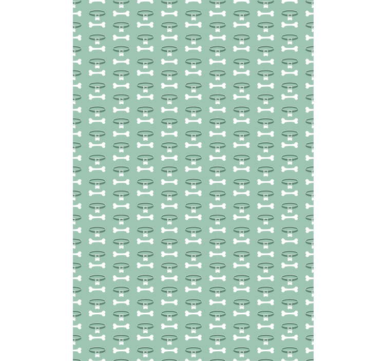 Dog Bones Pattern animal blind - TenStickers