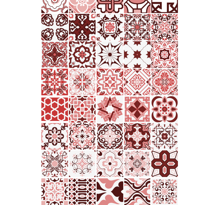 Geometric Tile Patterns texture and pattern blind - TenStickers