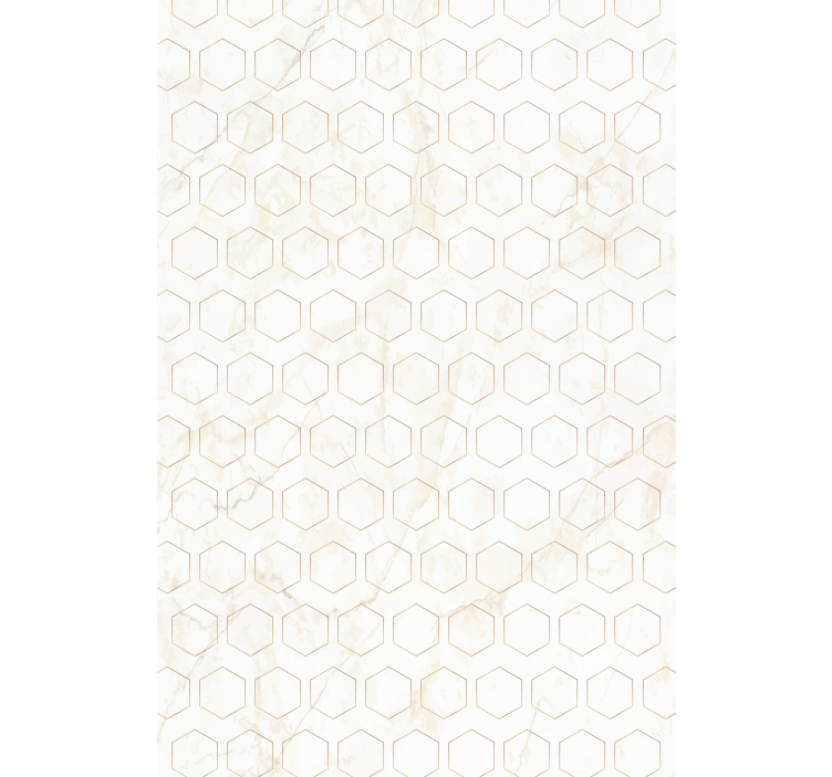 Texture and pattern blind geometric hexagonal design - TenStickers