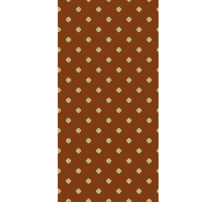Brown simple pattern childrens blind - TenStickers