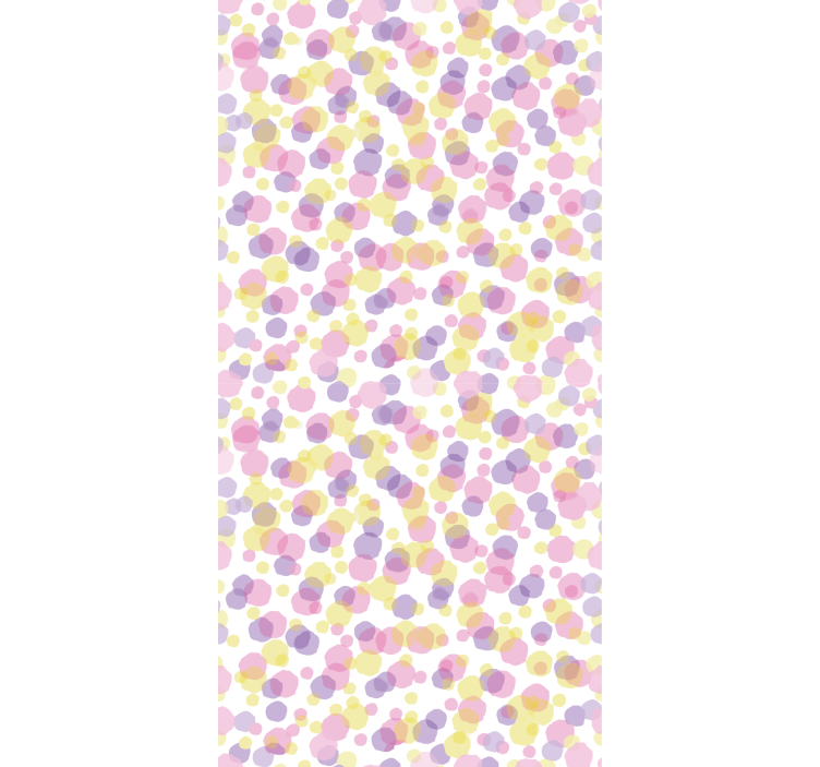 Soft Circle Pattern plain roller blind - TenStickers