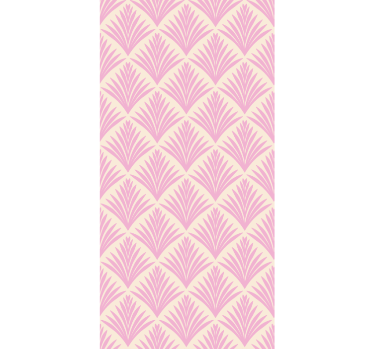 Elegant Palm Pattern flowers and plant blind - TenStickers