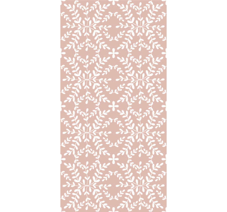 Botanical Leaf Theme flowers and plant blind - TenStickers