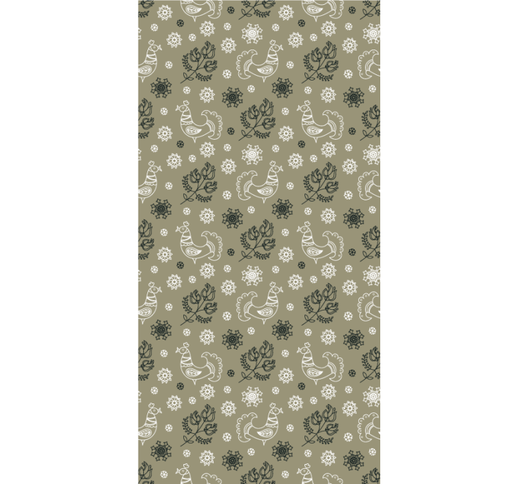 Charming Bird Patterns animal blind - TenStickers