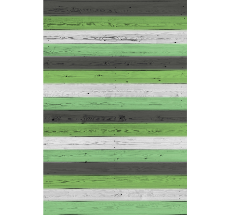Texture and pattern blind in green striped pattern - TenStickers