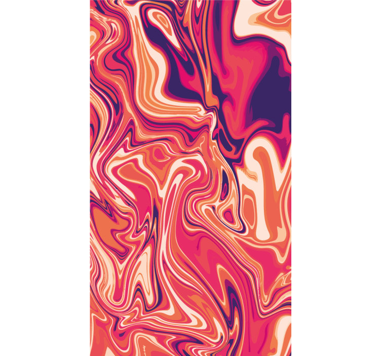 Vibrant Swirling Patterns texture and pattern blind - TenStickers