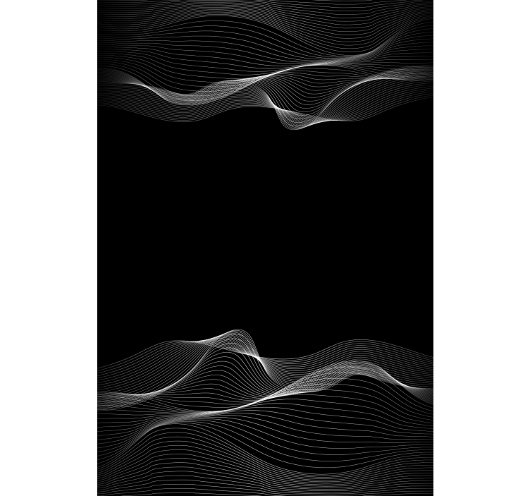 Flowing Line Patterns texture and pattern blind - TenStickers