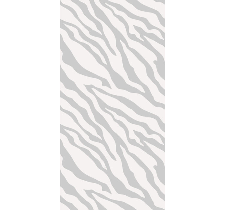 Zebra Stripe Style tree roller blind - TenStickers