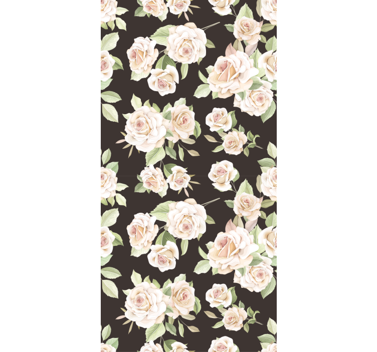 Elegant Rose Theme flower blind - TenStickers