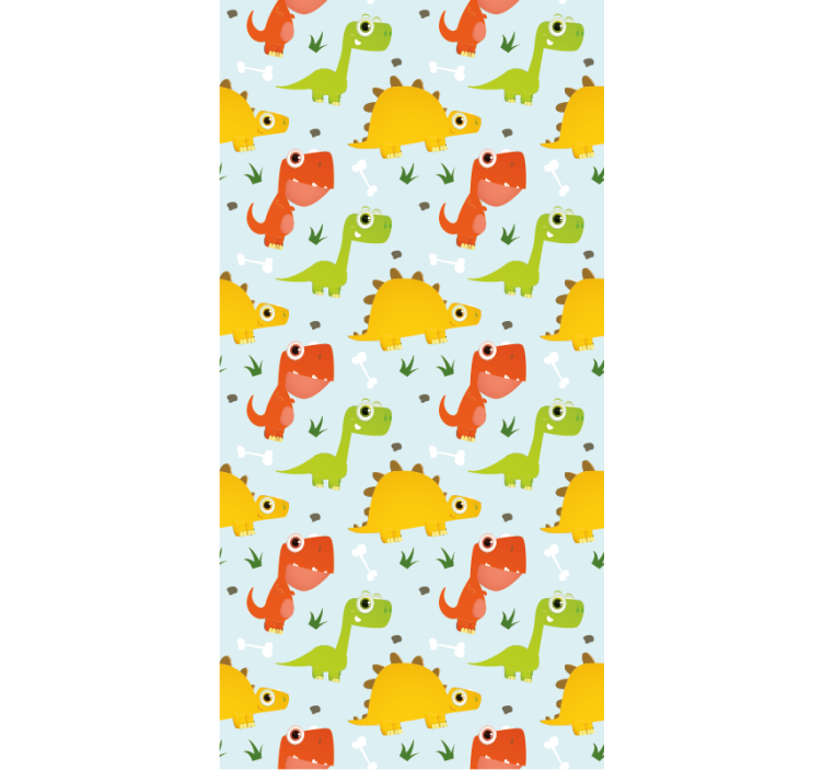 Small dino pattern Dinosaur blind - TenStickers