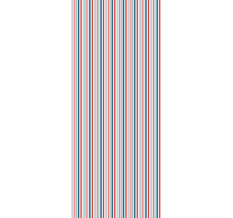 Striped pattern design elegant blind - TenStickers