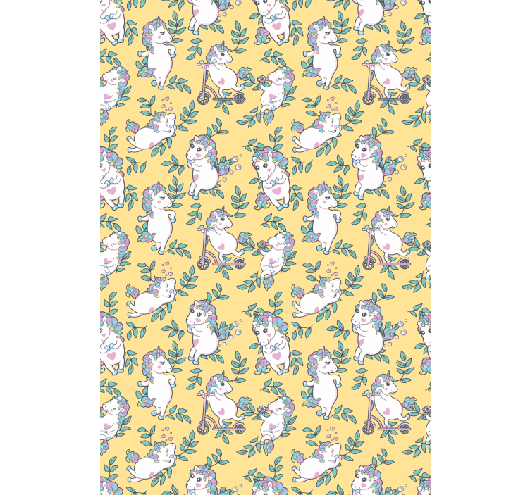 Baby unicorns playing childrens blind - TenStickers