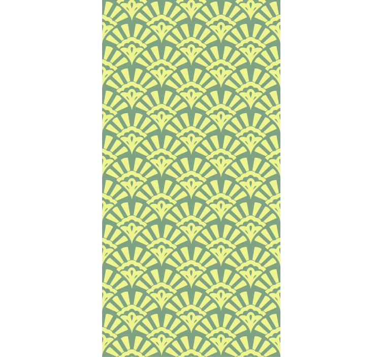 Elegant Leaf Theme texture and pattern blind - TenStickers